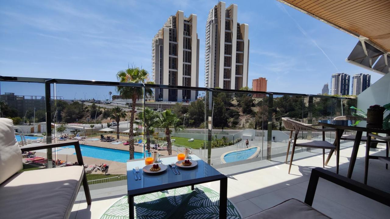 בנידורם Sunset Waves Relax Apartment מראה חיצוני תמונה