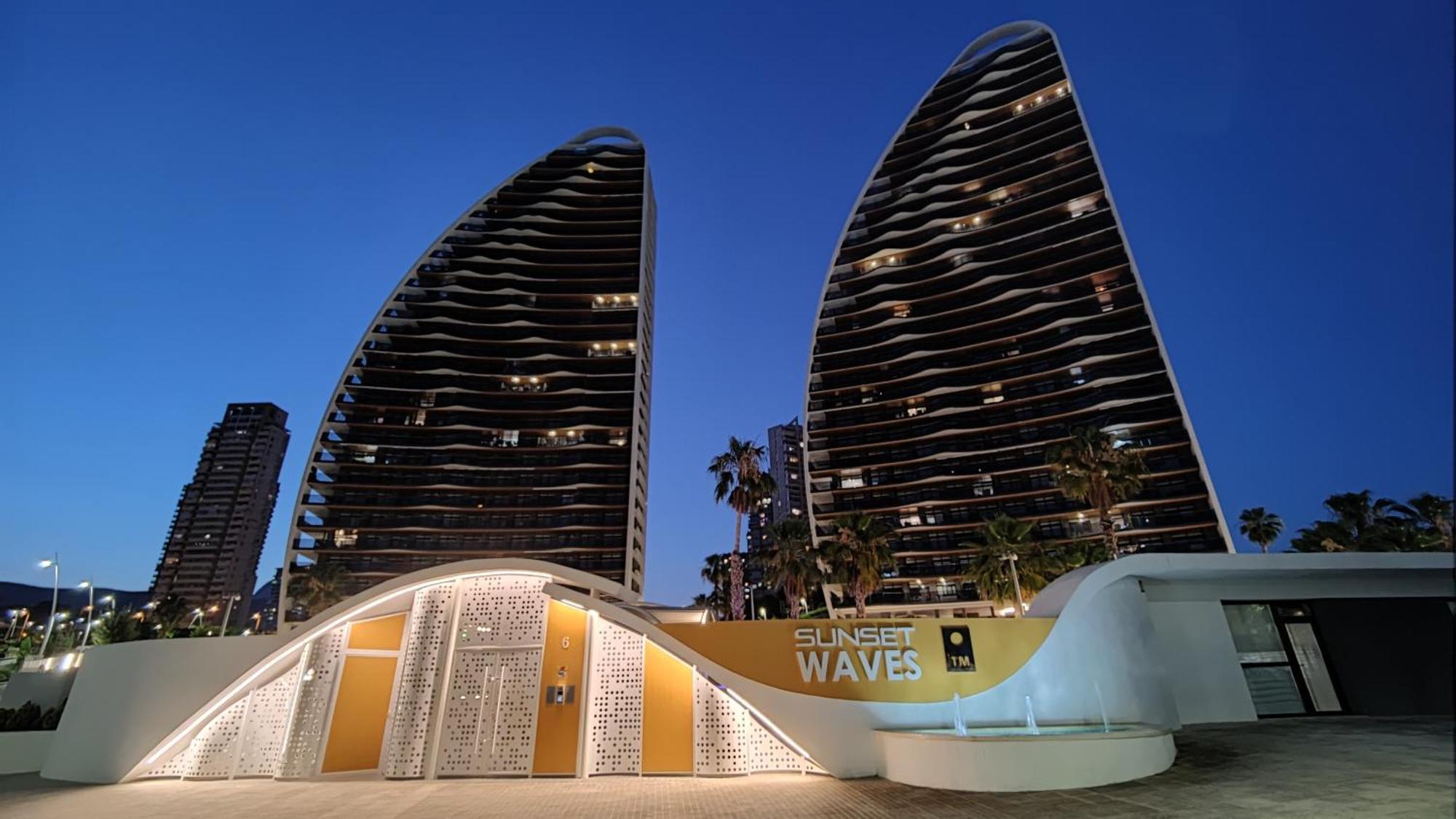 בנידורם Sunset Waves Relax Apartment מראה חיצוני תמונה