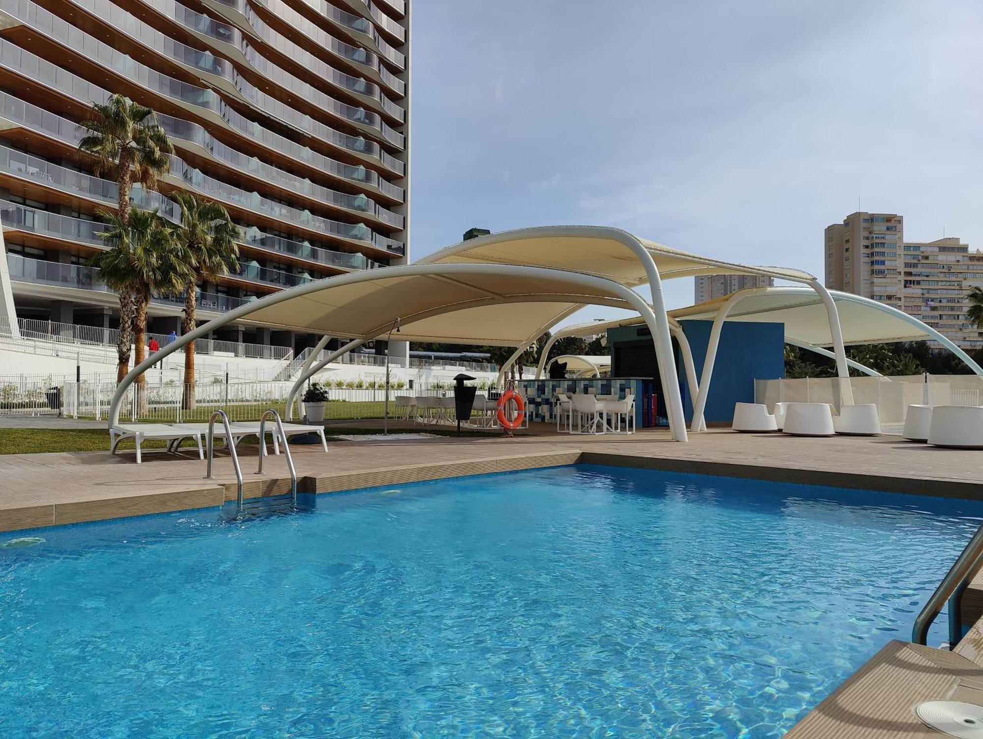 בנידורם Sunset Waves Relax Apartment מראה חיצוני תמונה