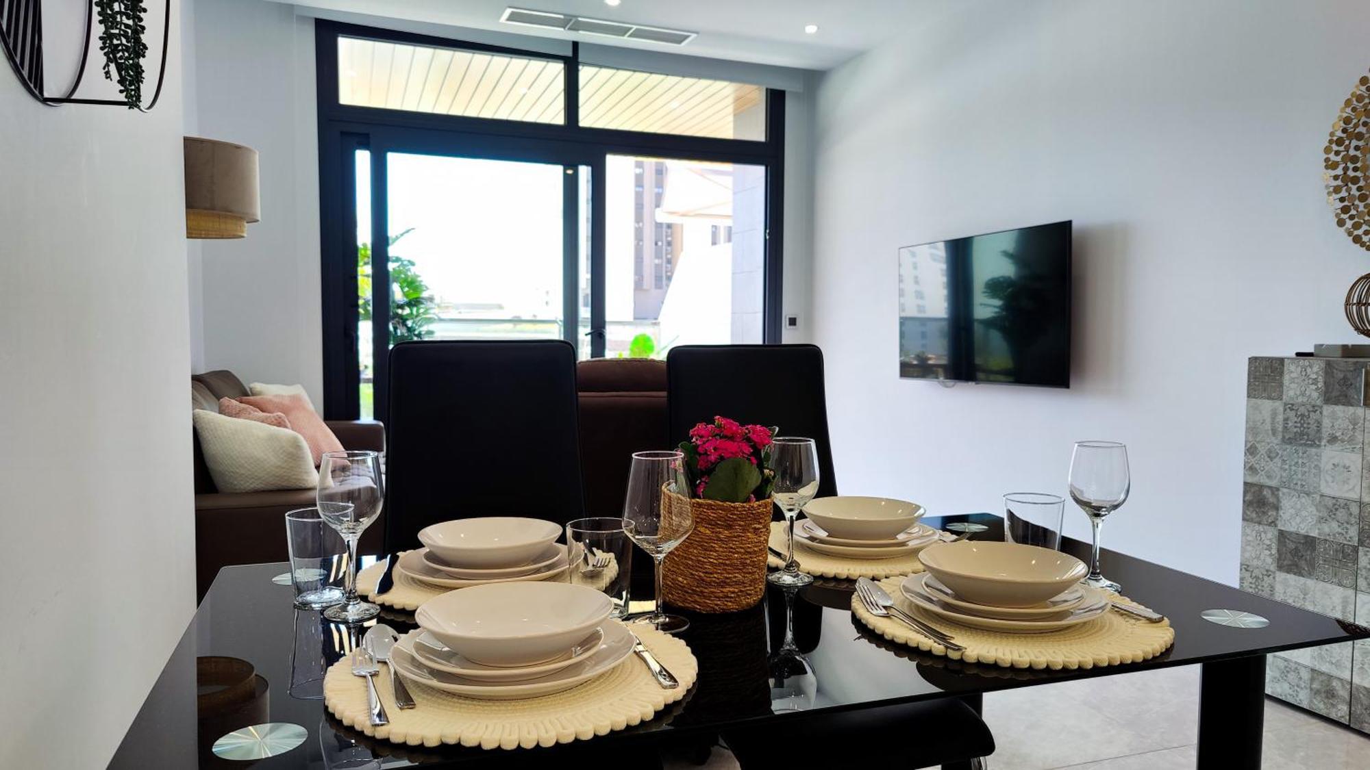 בנידורם Sunset Waves Relax Apartment מראה חיצוני תמונה