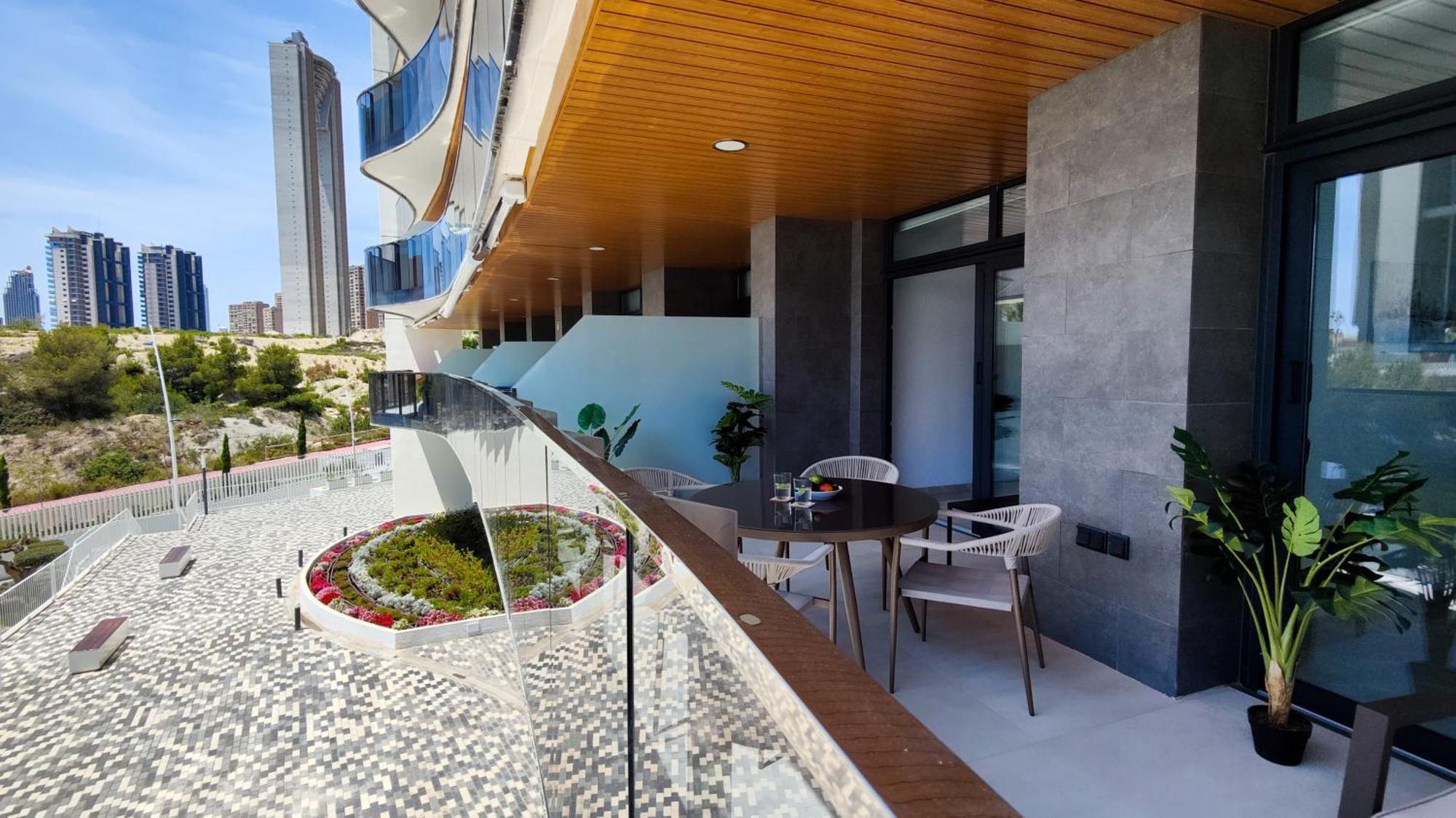 בנידורם Sunset Waves Relax Apartment מראה חיצוני תמונה